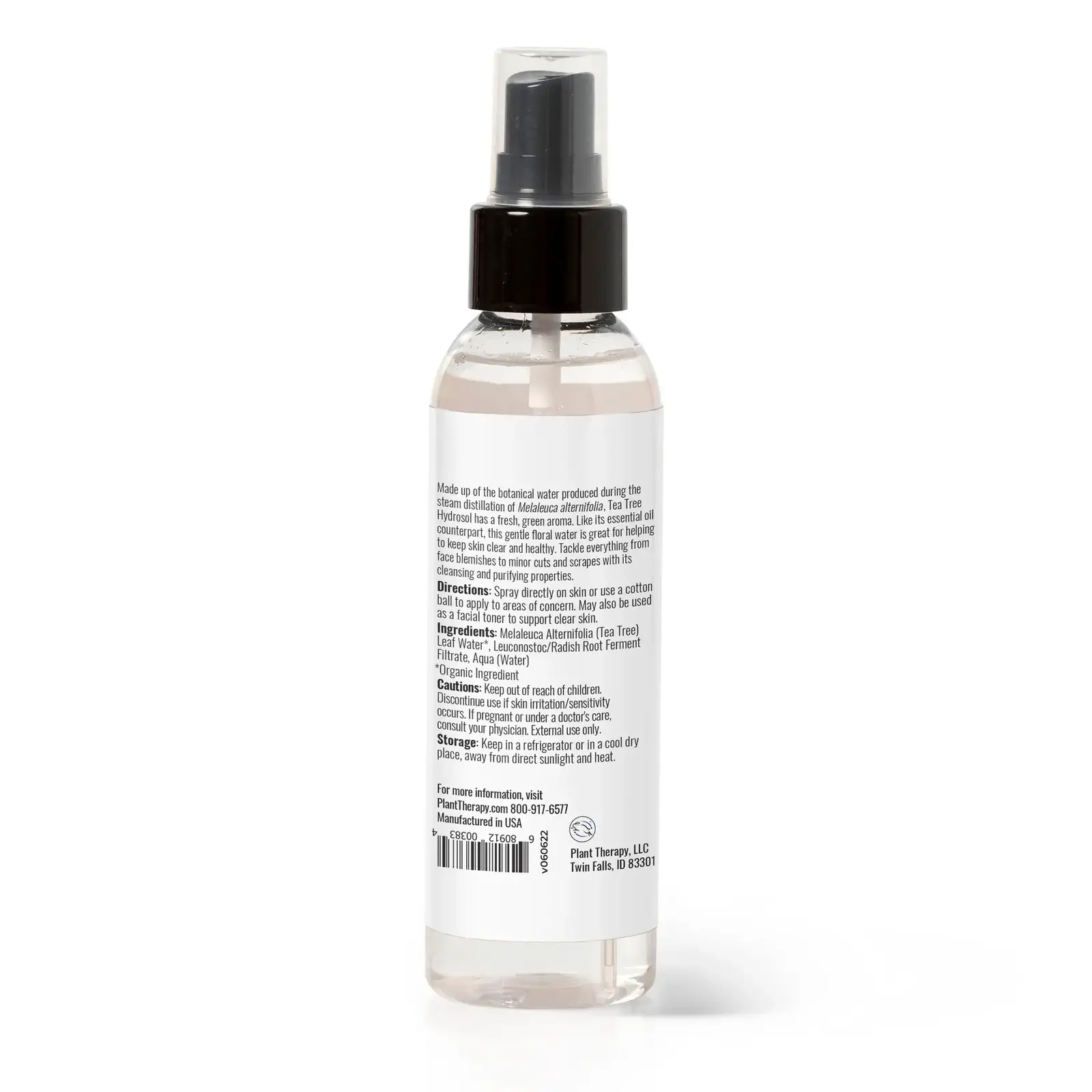 Plant Therapy Tea Tree Organic Hydrosol 4 oz