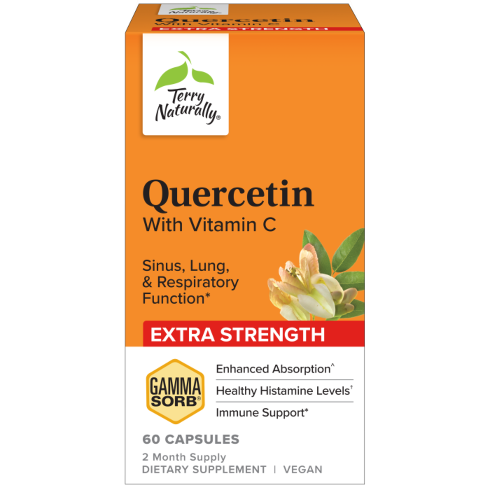 Terry Naturally Quercetin w/Vitamin C Extra Strength - 60 cap