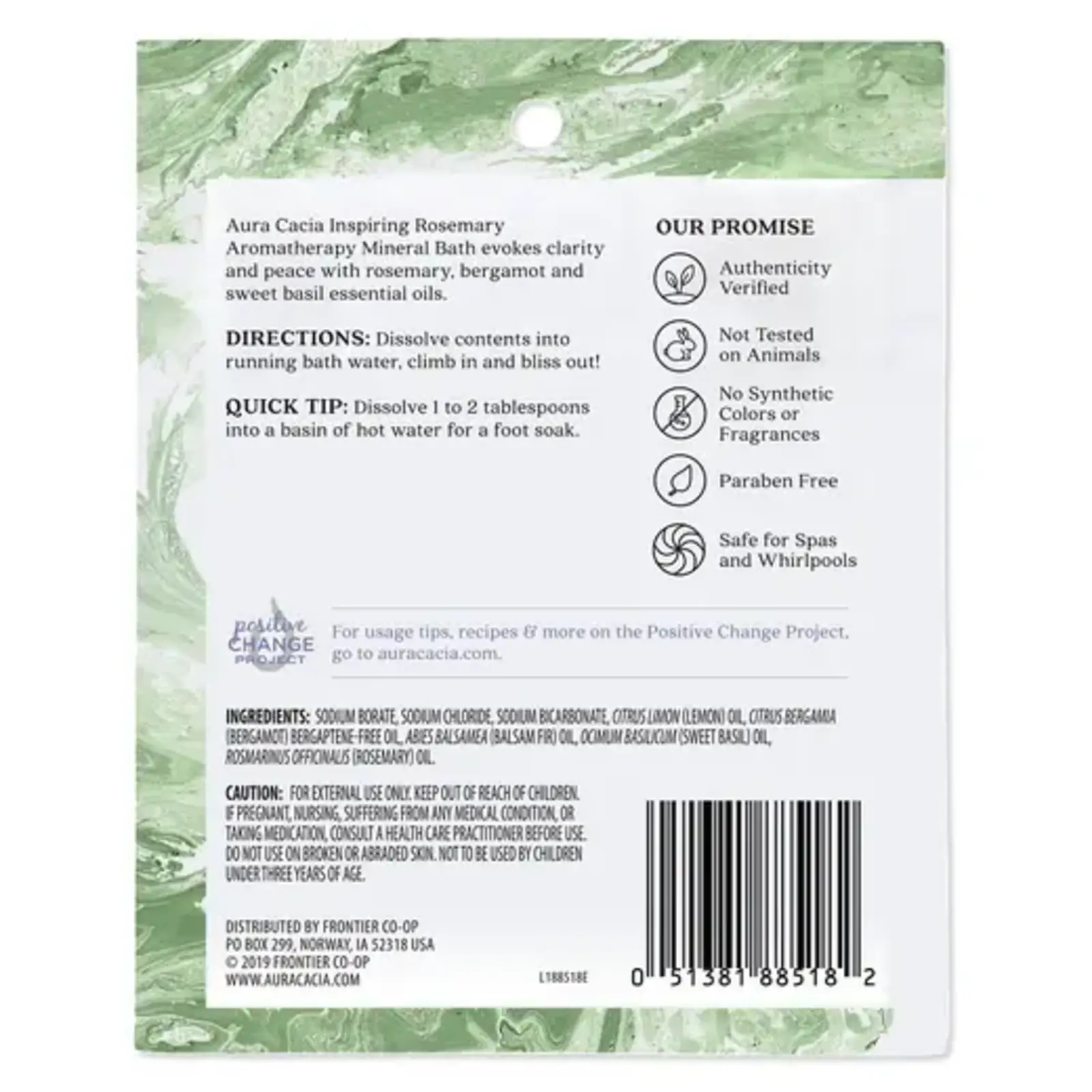 Aura Cacia Aromatherapy Mineral Bath