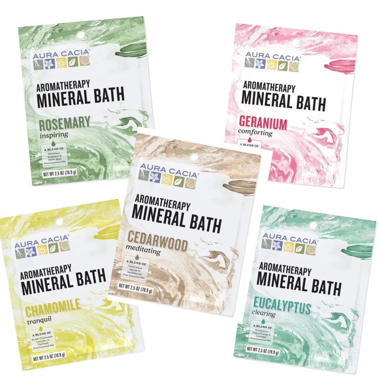 Aura Cacia Aromatherapy Mineral Bath