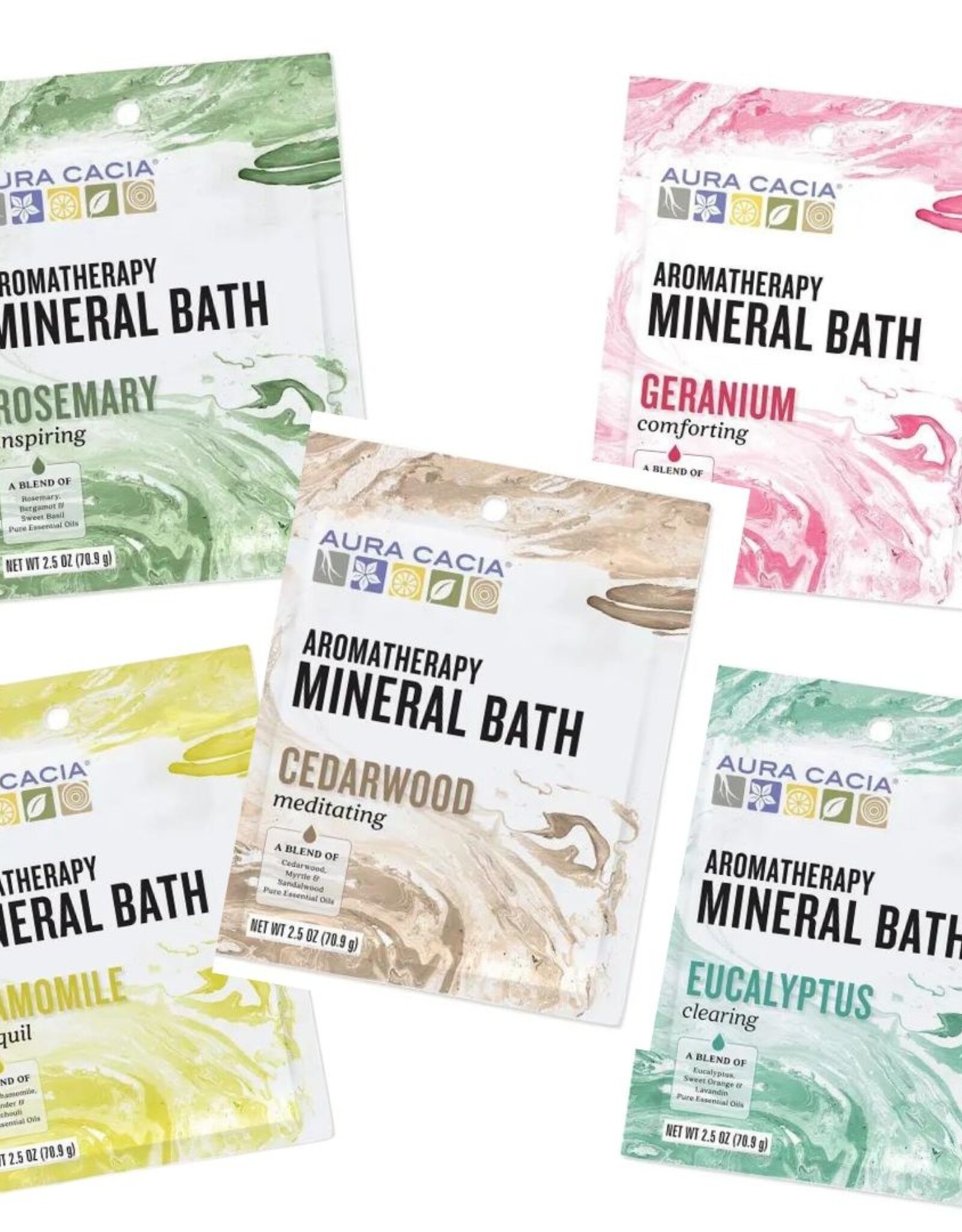 Aura Cacia Aromatherapy Mineral Bath