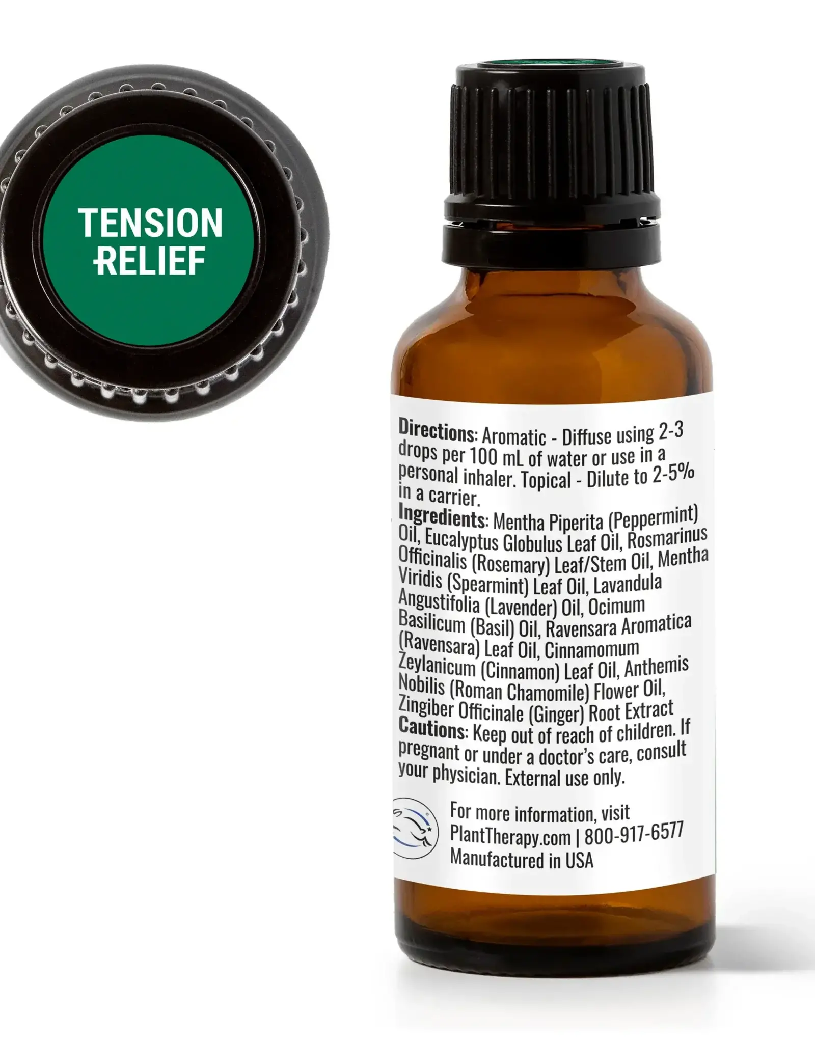 Plant Therapy Tension Relief Essential Oil Blend - 10ml
