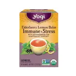 Yogi Yogi Immune + Stress Tea - Elderberry Lemon Balm