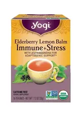 Yogi Immune + Stress Tea - Elderberry Lemon Balm
