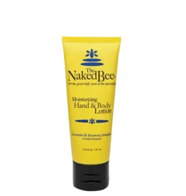 Naked Bee Moisturizing Hand & Body - Lavender&Beeswax - 2.25oz