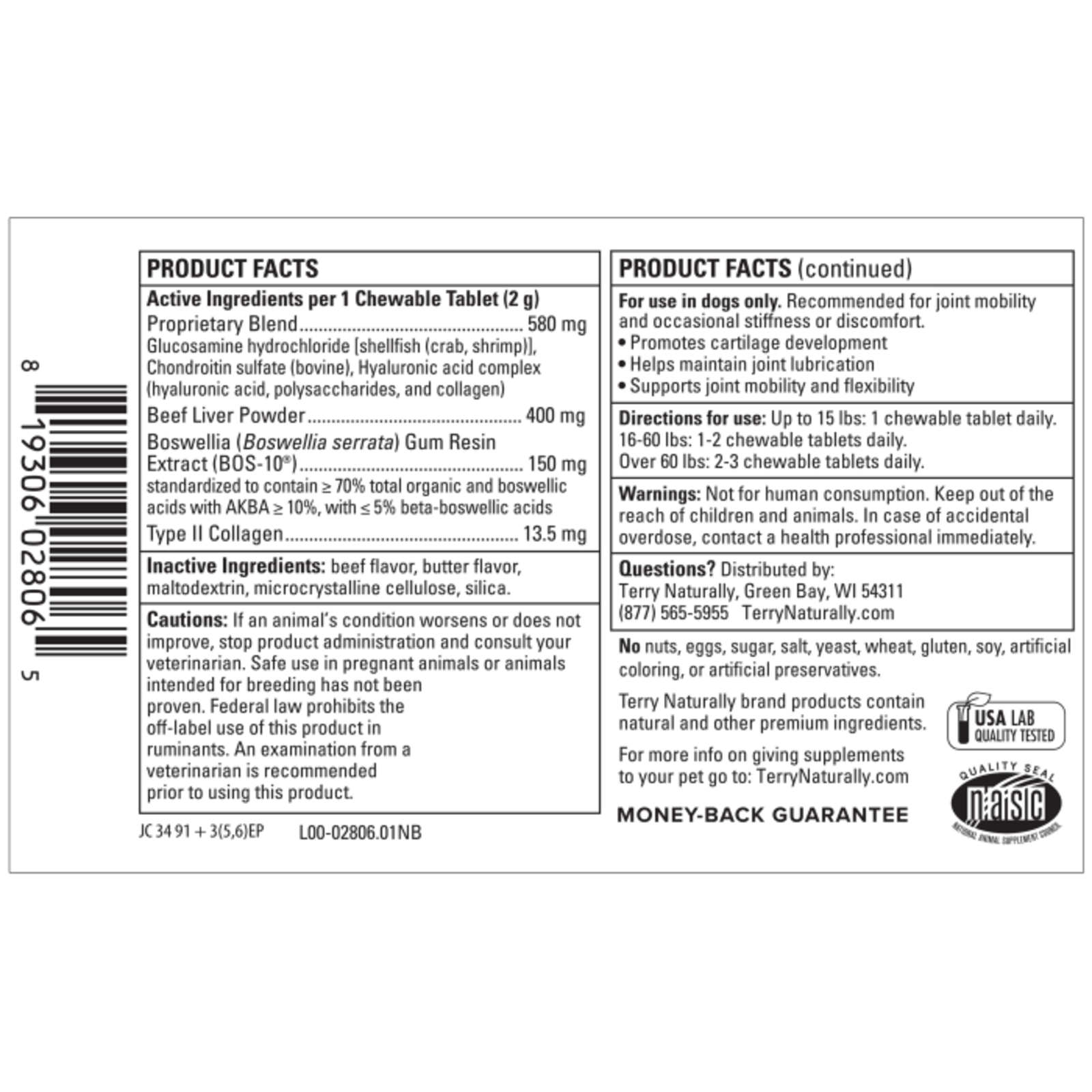 Terry Naturally Active Mobility - pet product