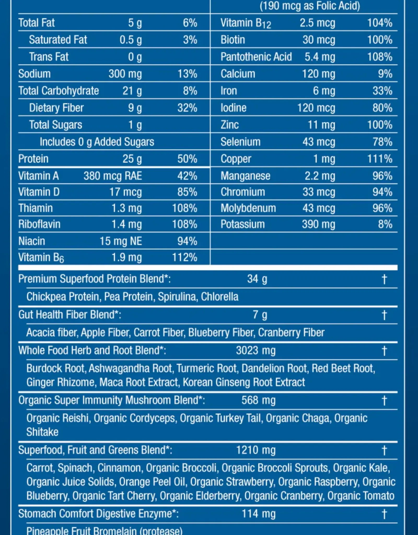 Nature's Sunshine Power Meal - Vanilla