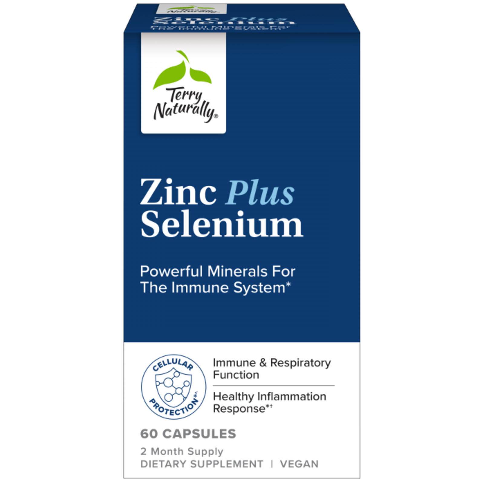 Terry Naturally Zinc Plus Selenium - 60 cap