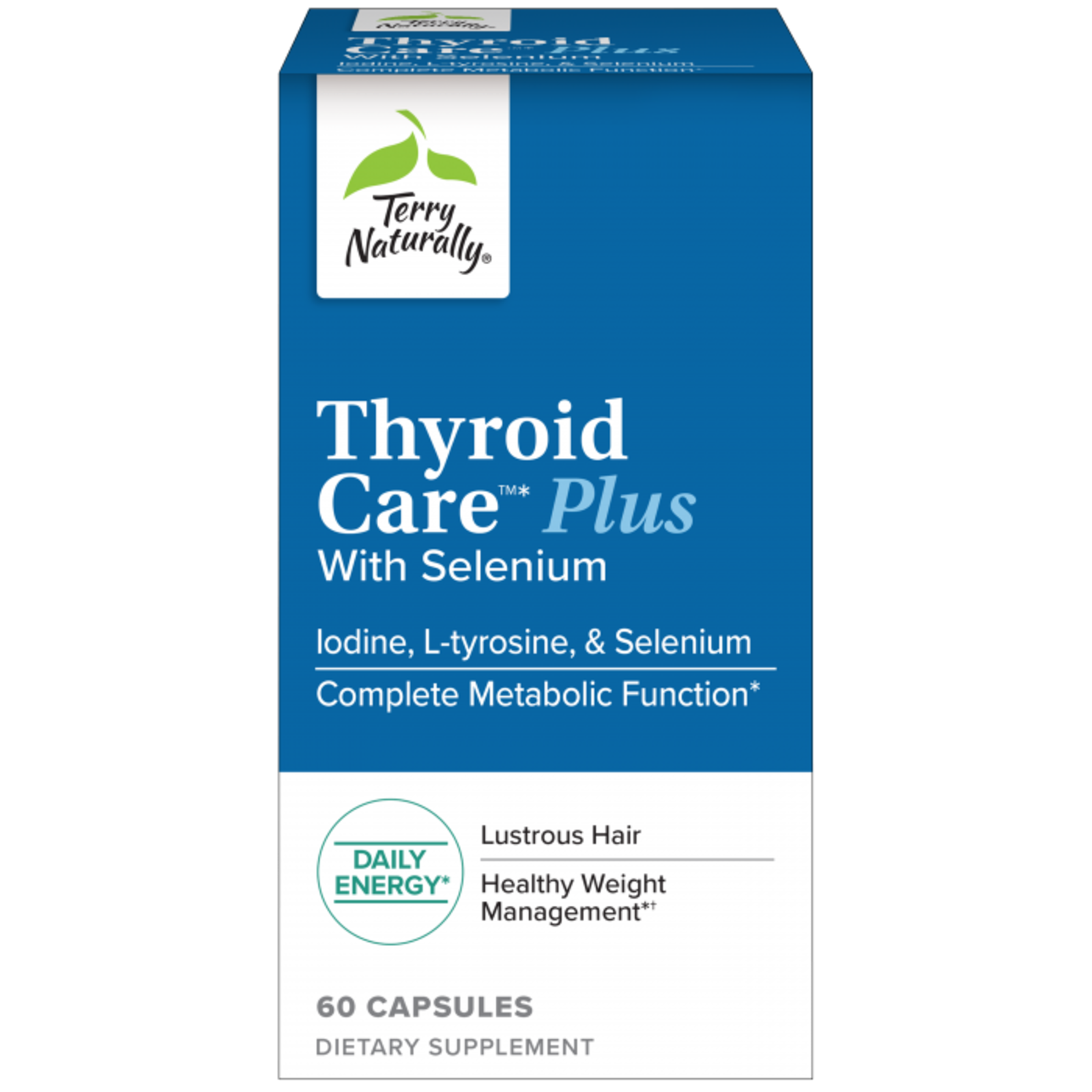 Terry Naturally Thyroid Care Plus - 60 count