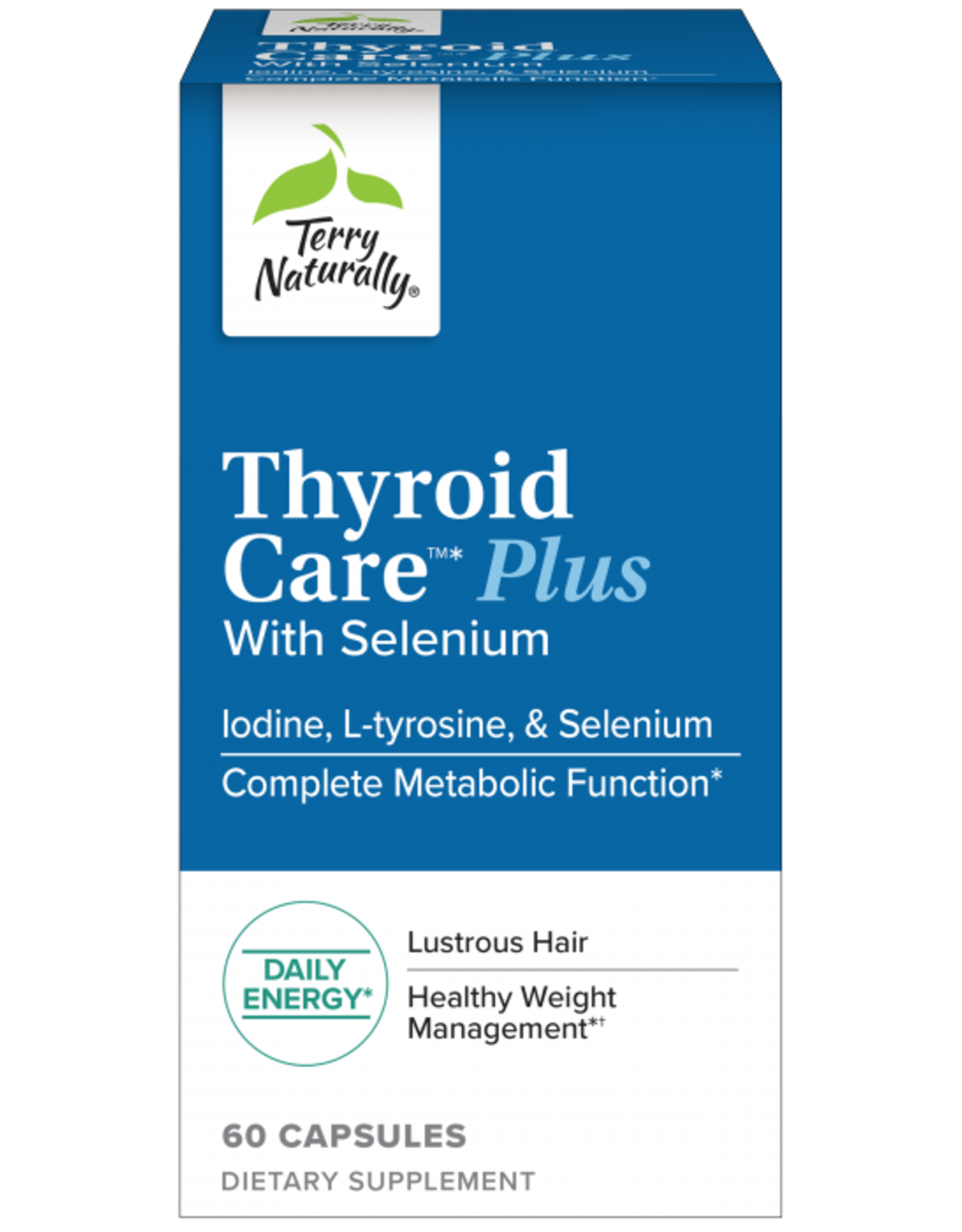 Terry Naturally Thyroid Care & Selenium - 60 caps