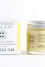 Little Seed Farm Deodorant Cream Grapefruit Lemon