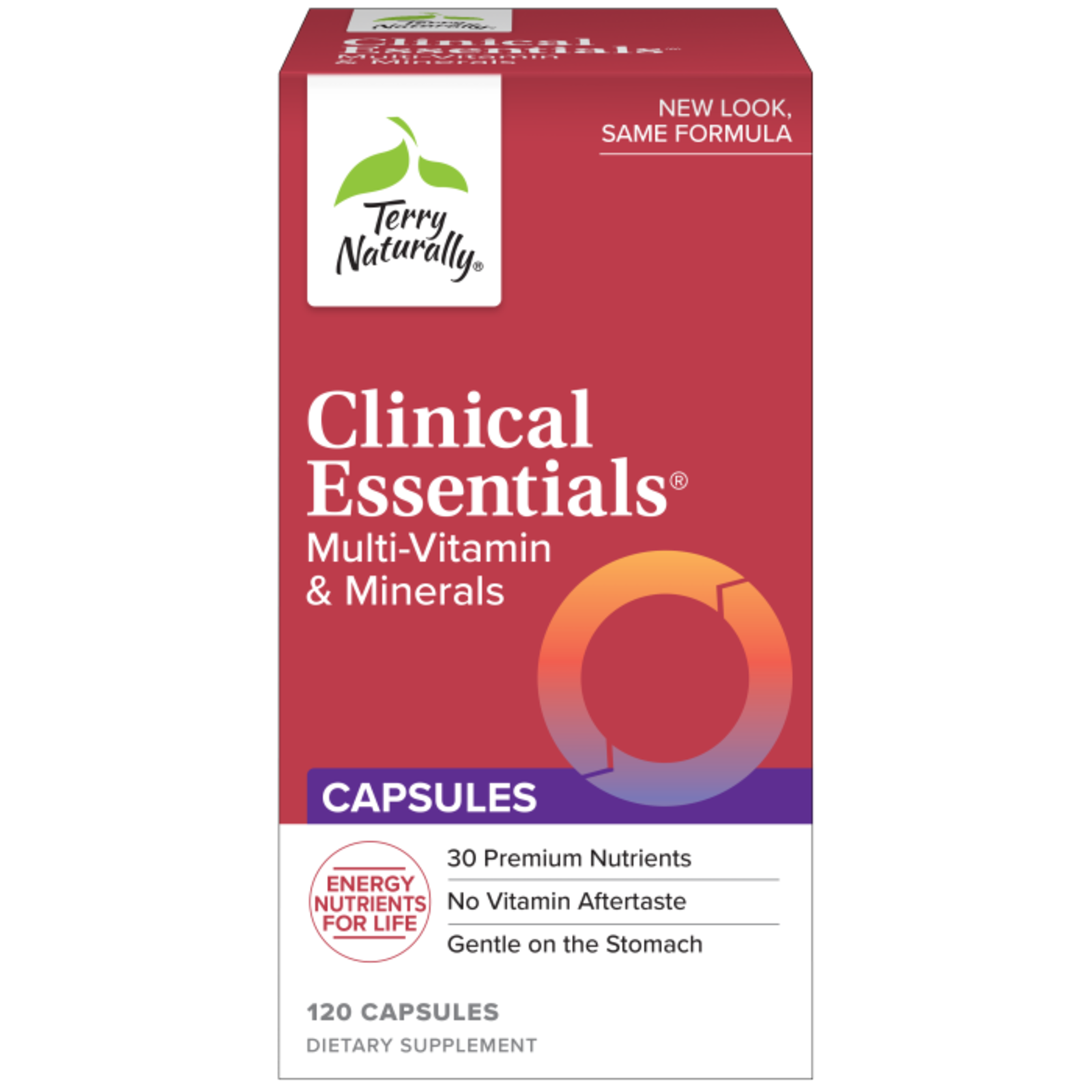 Terry Naturally Clinical Essentials Multi-Vitamin & Mineral - 120 caps