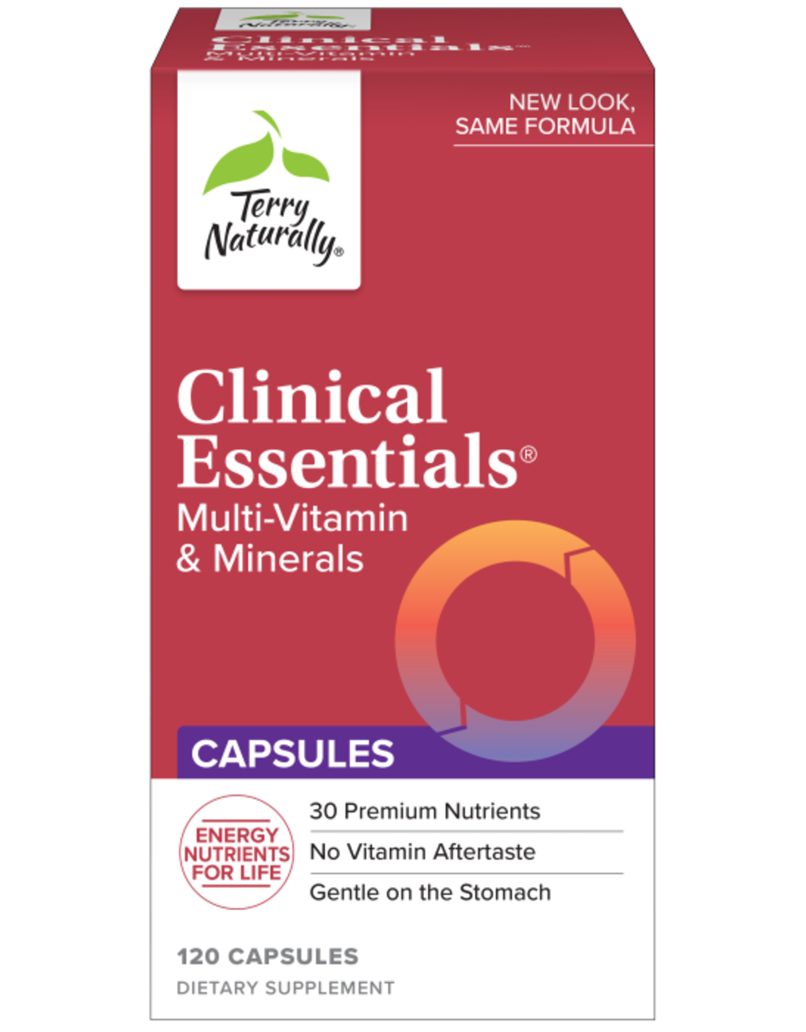 Terry Naturally Clinical Essentials Multi-Vitamin & Mineral - 120 caps