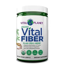 Vital Planet Vital FIBER, 220g USDA Organic