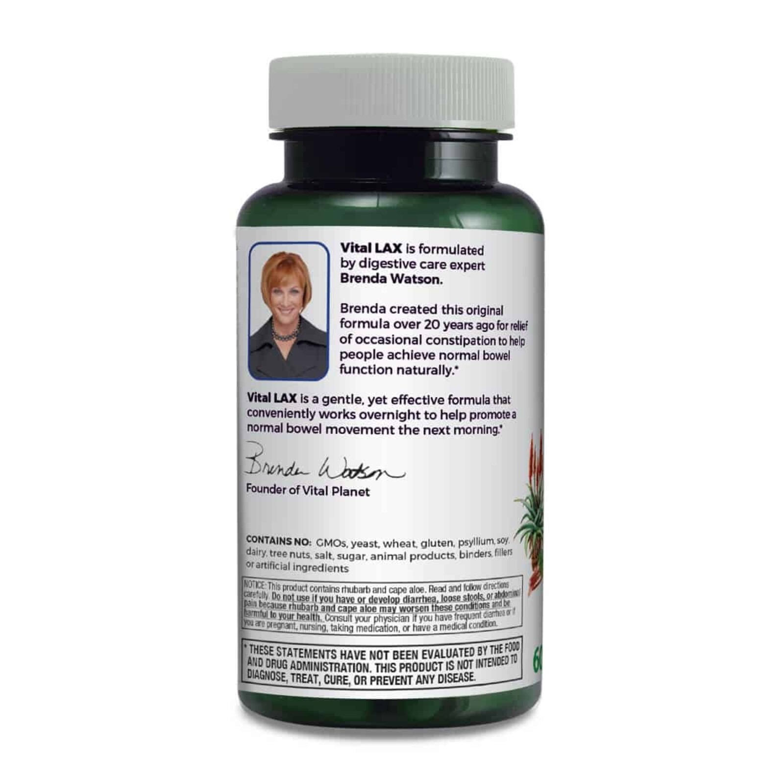 Vital Planet Vital LAX, 60ct