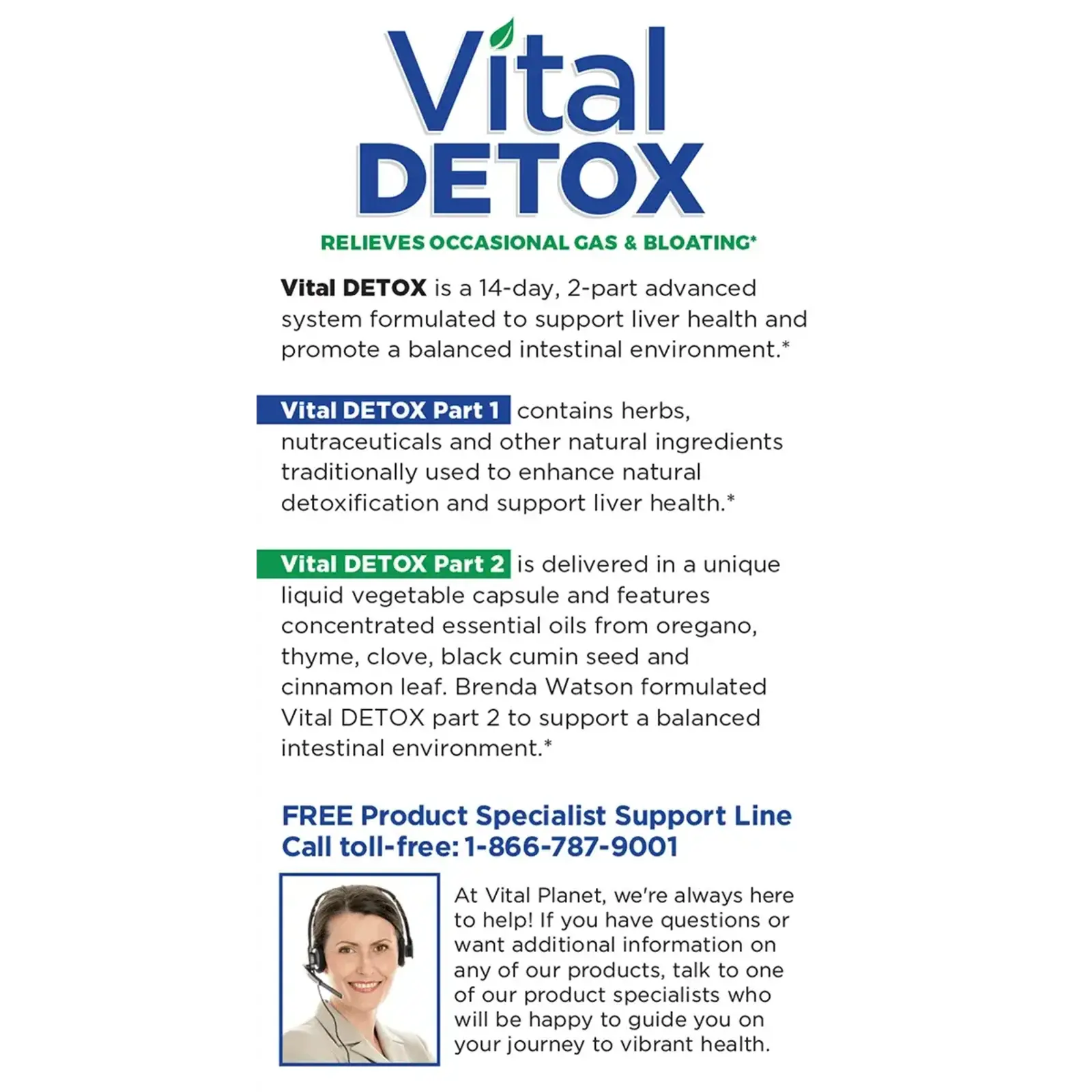 Vital Planet Vital DETOX, 14 day