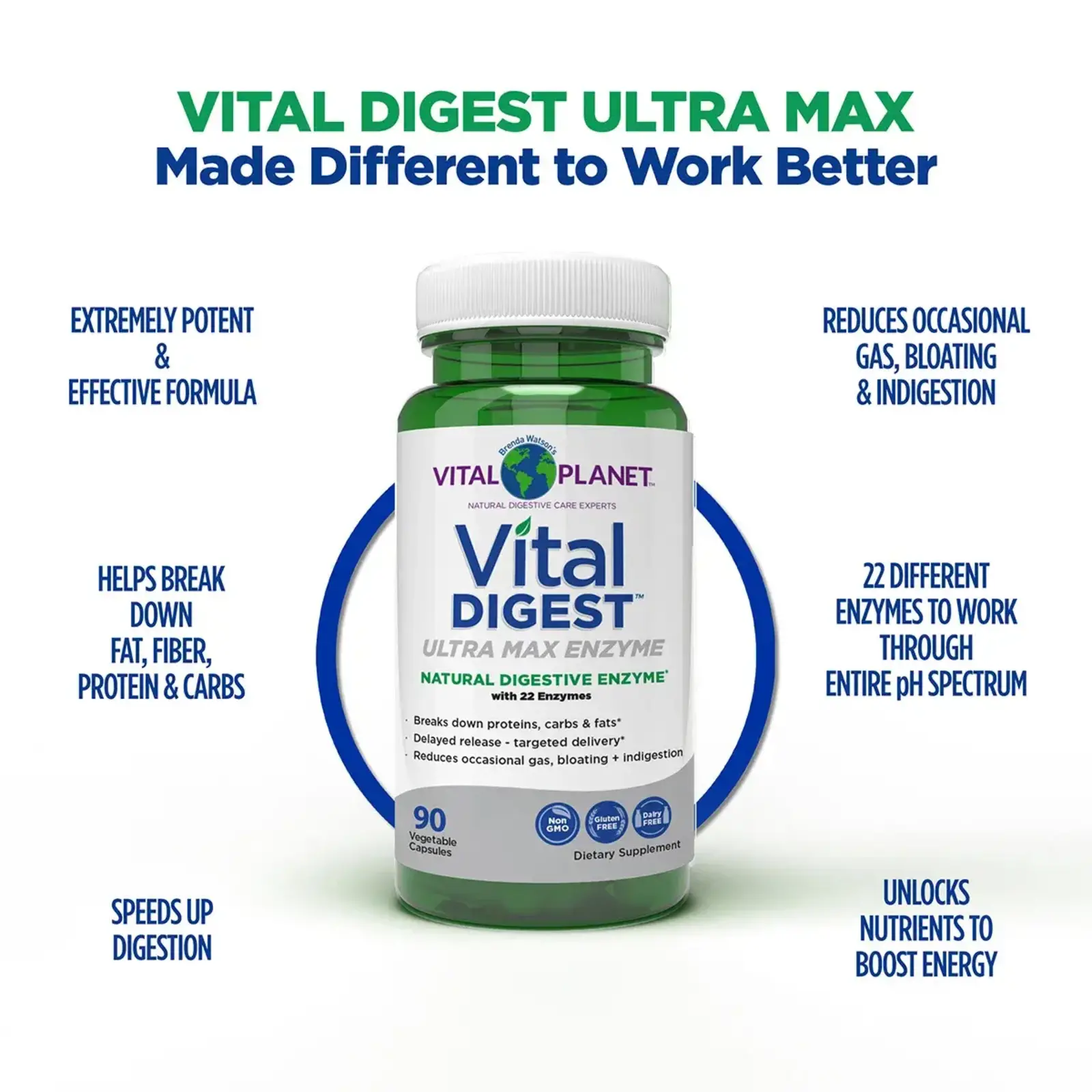 Vital Planet Vital Digest 90ct