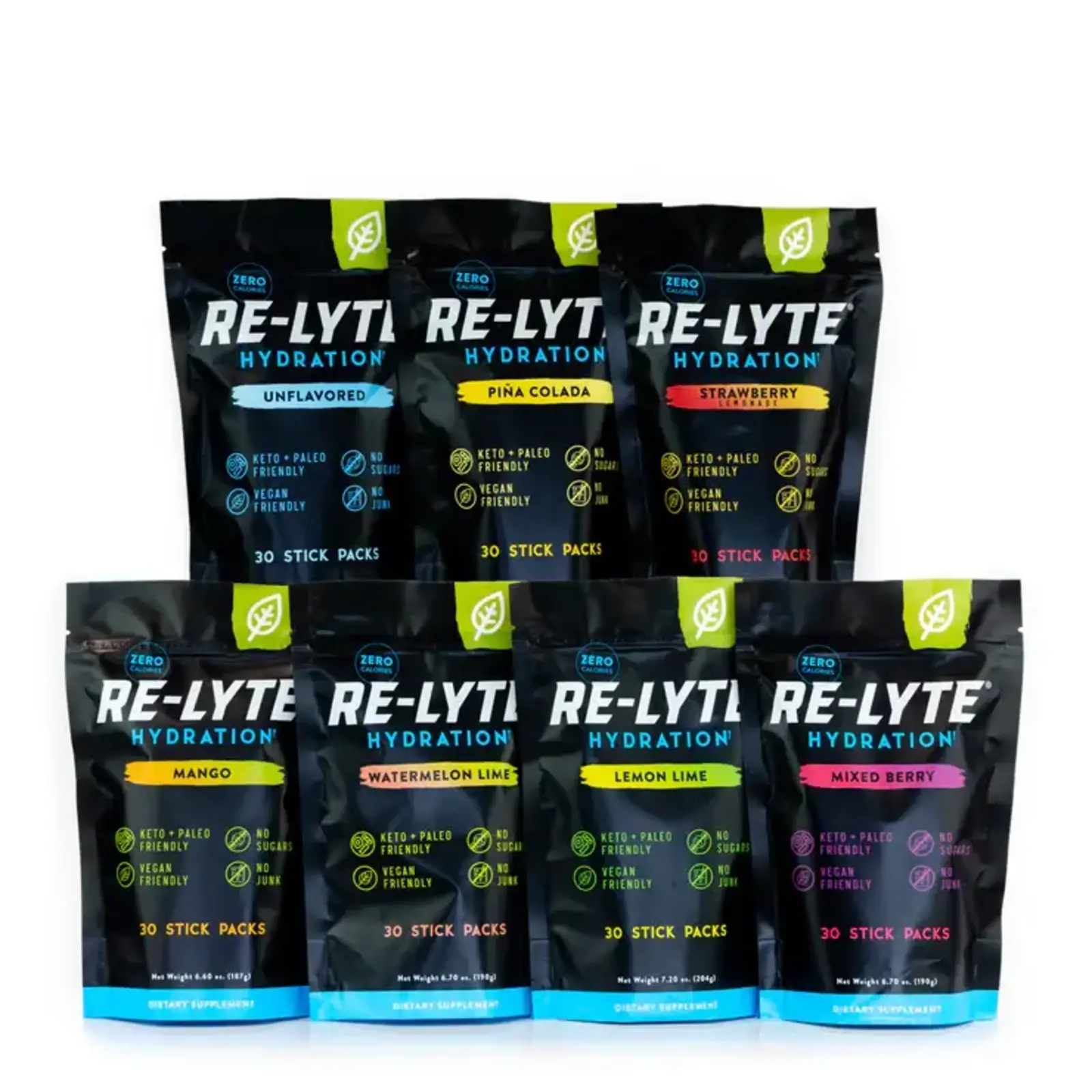 Redmond Re-Lyte Hydration Stick Pack - 30 ct - Lemon Lime
