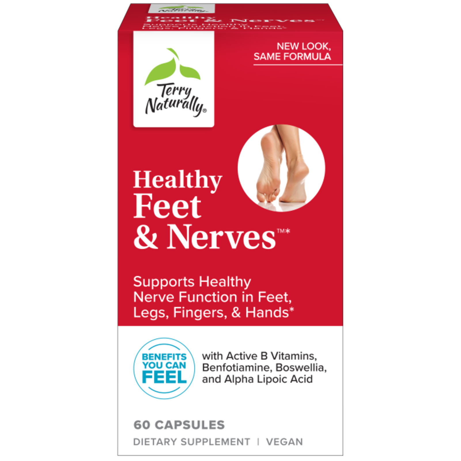 Terry Naturally Healthy Feet & Nerves - 120 caps