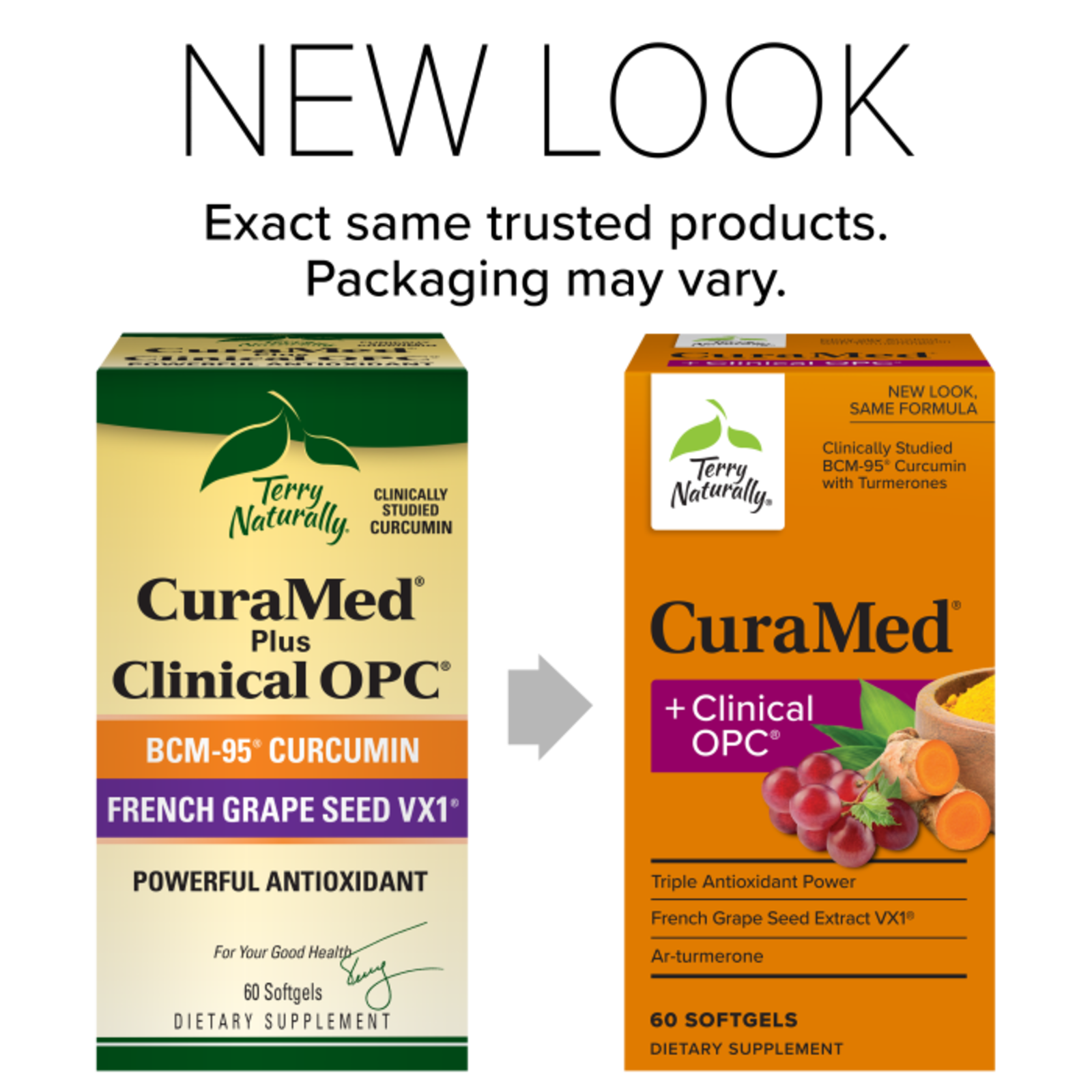 Terry Naturally CuraMed + Clinical OPC - 60 softgels