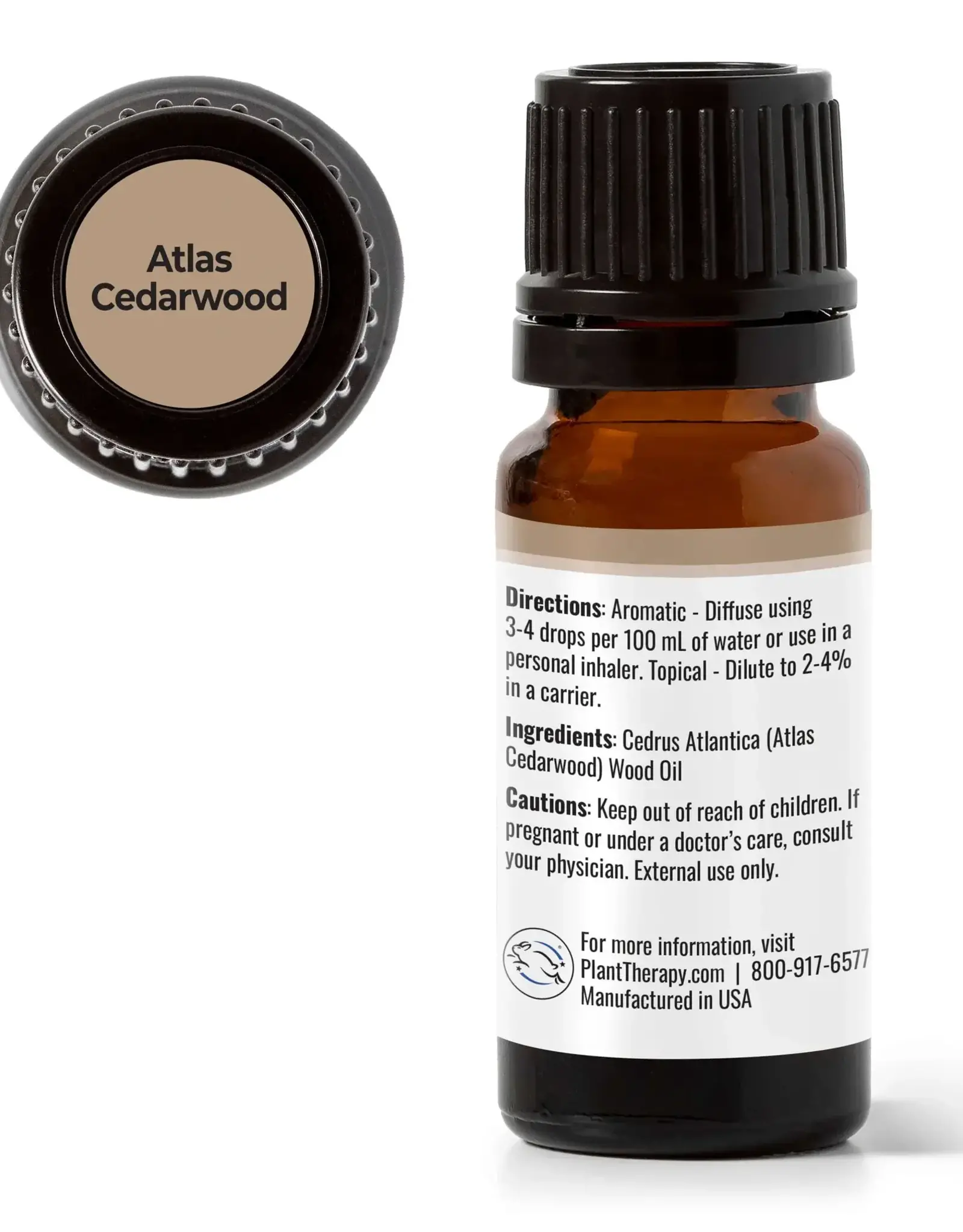 Plant Therapy Cedarwood Atlas Essential Oil 10 mL