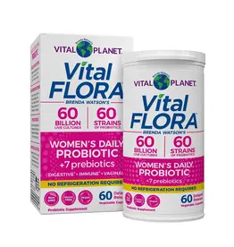 Vital Planet Vital Flora 60B, 60 Strain, Women’s, 60ct - shelf