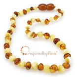 Inspired by Finn Baltic Amber - Polished Butter & Honey - 11.5 - 12.5