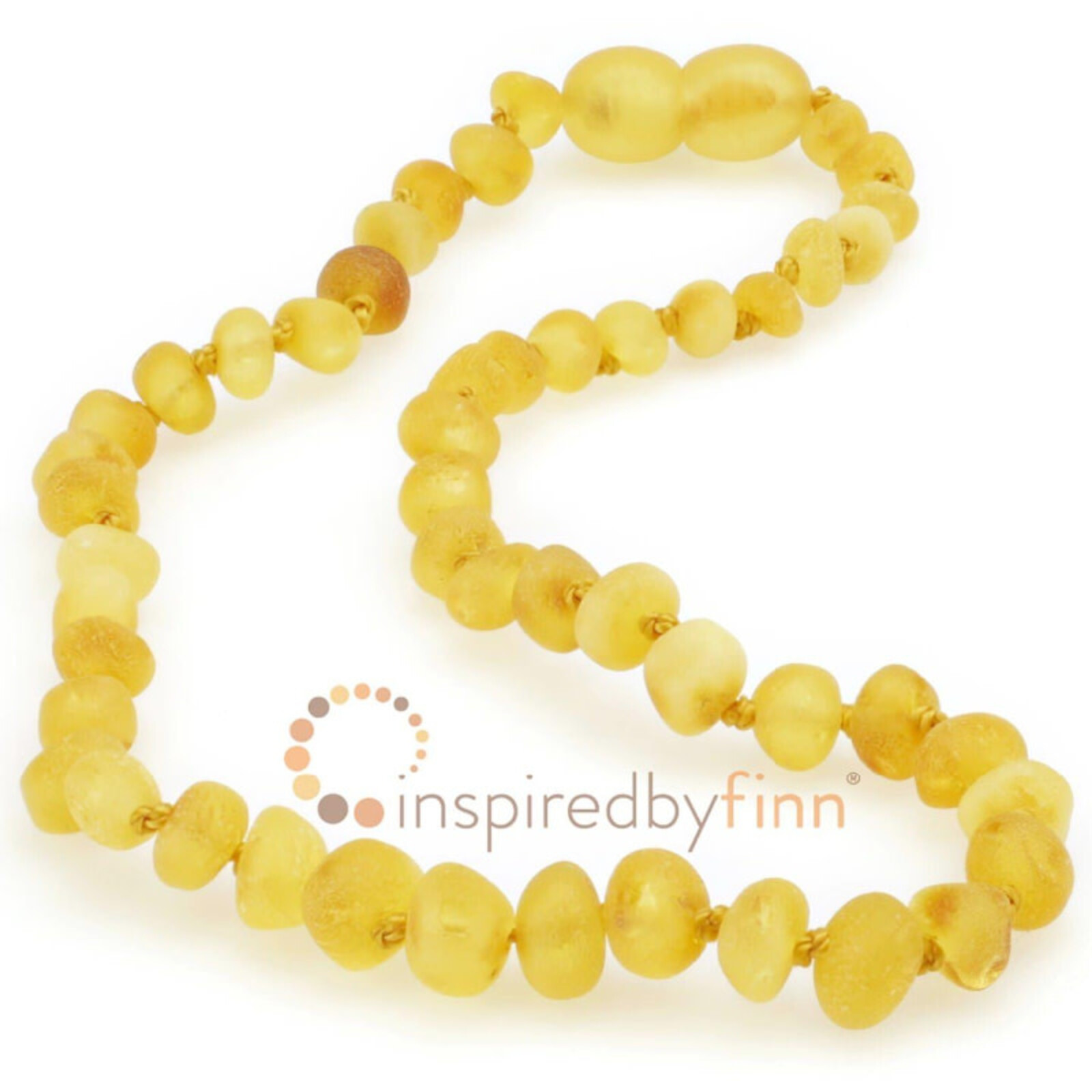 Inspired by Finn Baltic Amber - Unpolished Lemonade - 11.5 -12.5