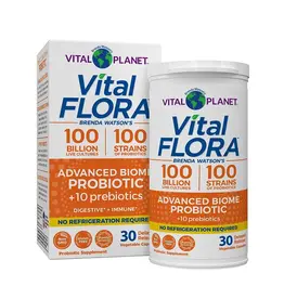 Vital Planet Vital Flora 100B, 100 Strain, Adv. Biome, 30ct - shelf