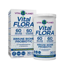 Vital Planet Vital Flora 60B, 60 Strain, Immune Biome, 30ct - shelf