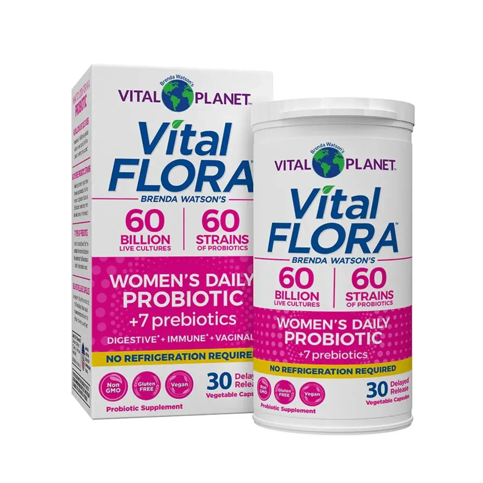 Vital Planet Vital Flora 60B, 60 Strain, Women’s, 30ct - shelf