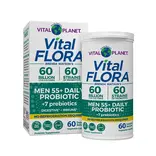 Vital Planet Vital Flora 60B, 60 Strain, Men's 55+, 60ct- shelf
