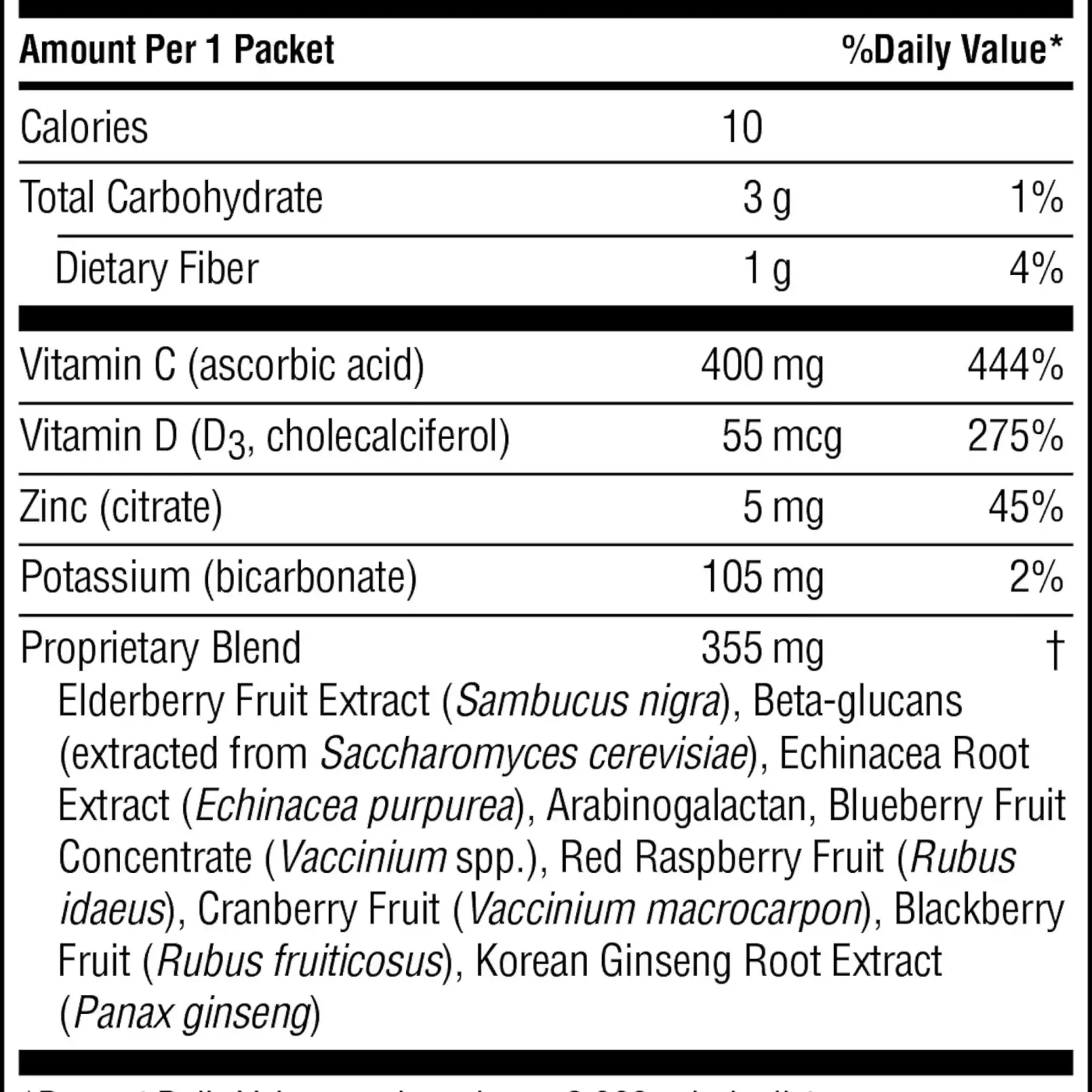 Nature's Sunshine Solstic Immune(30 Packets)