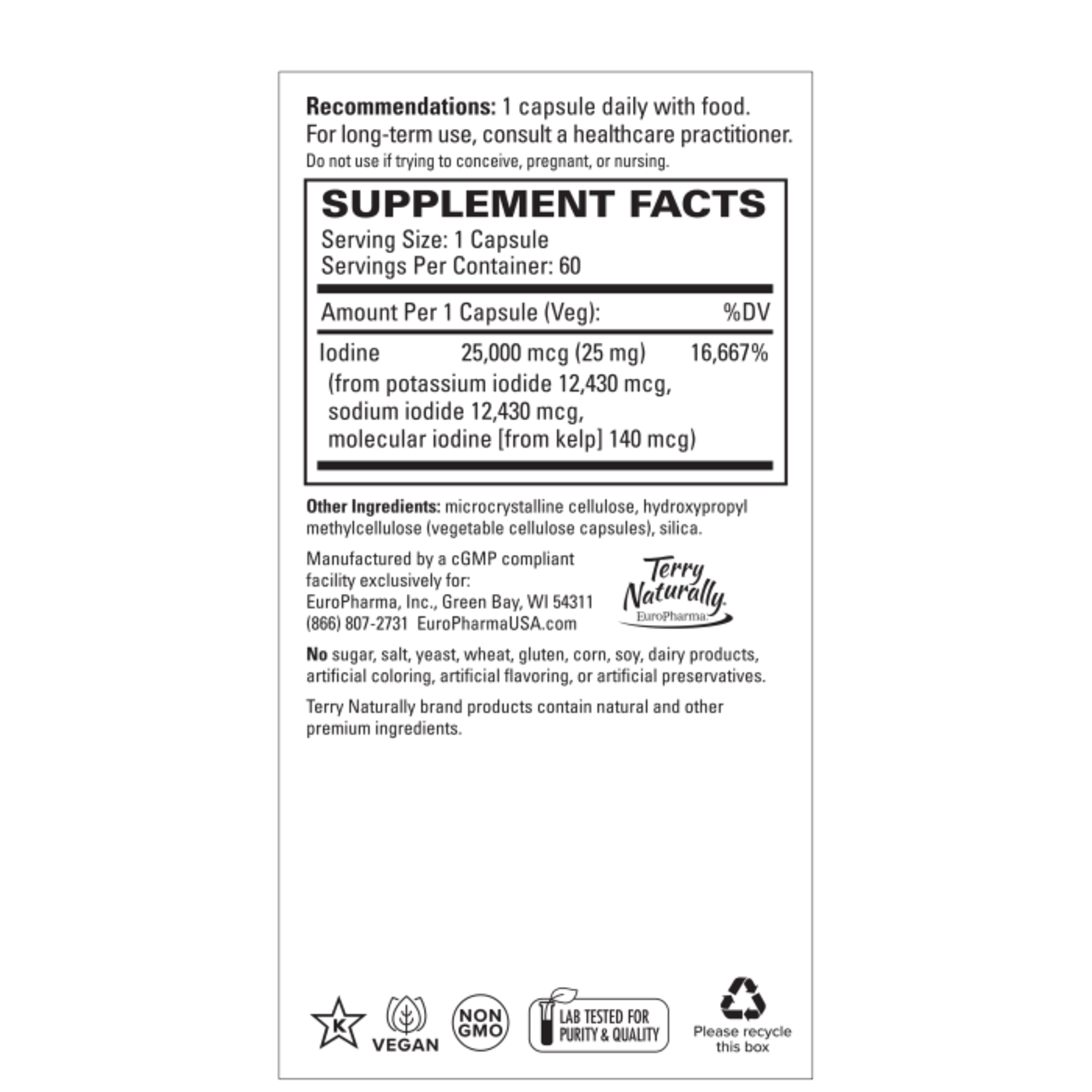 Terry Naturally Tri-Iodine