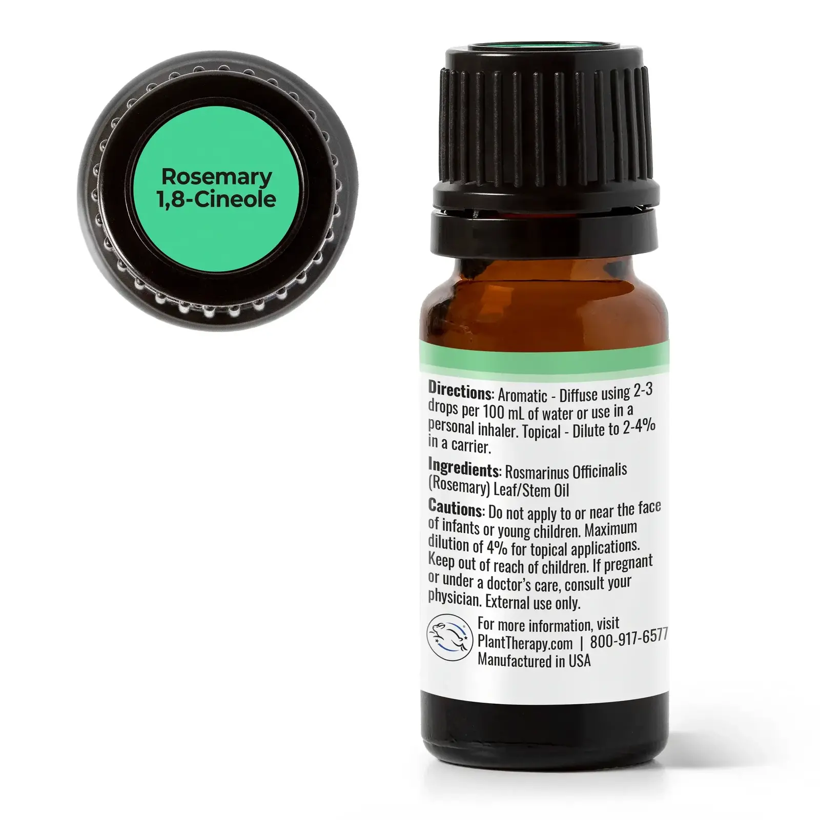 Plant Therapy Rosemary 1,8-Cineole Essential Oil 10 mL