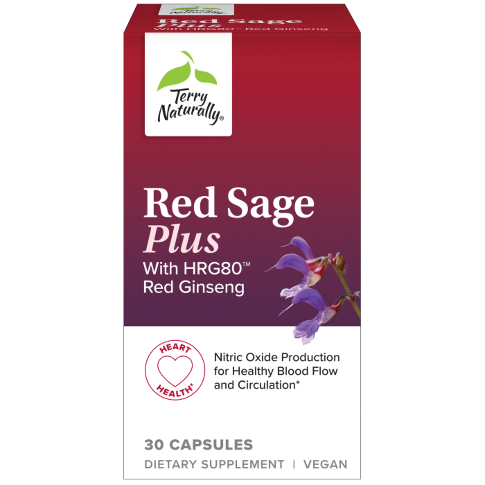 Terry Naturally Red Sage Plus - 30ct