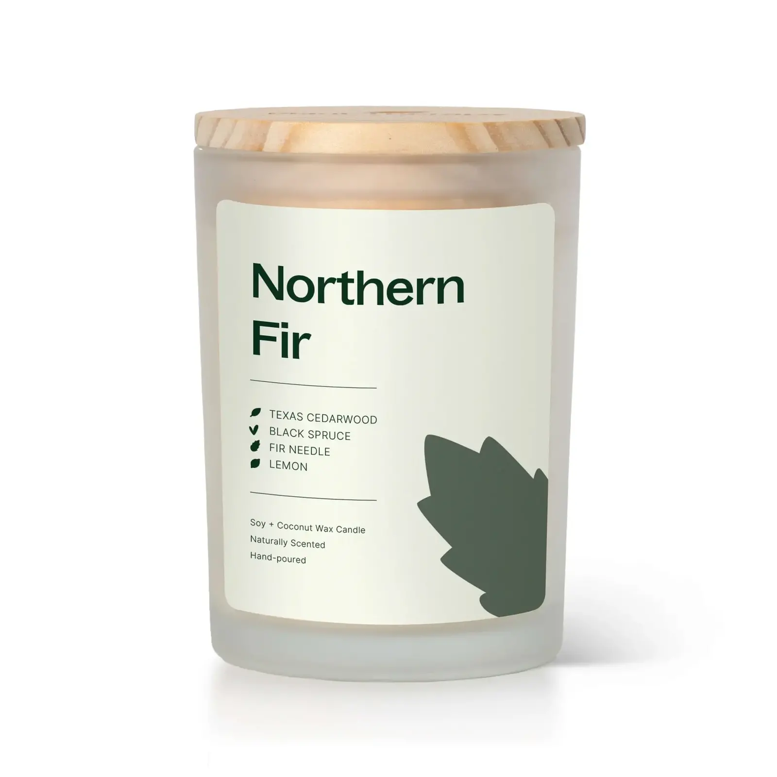 Plant Therapy Northern Fir Naturally Scented Candle 8 oz