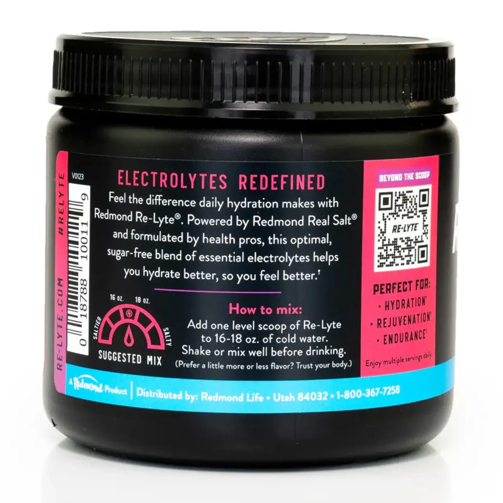 Redmond Re-Lyte Hydration Jar - Mixed Berry