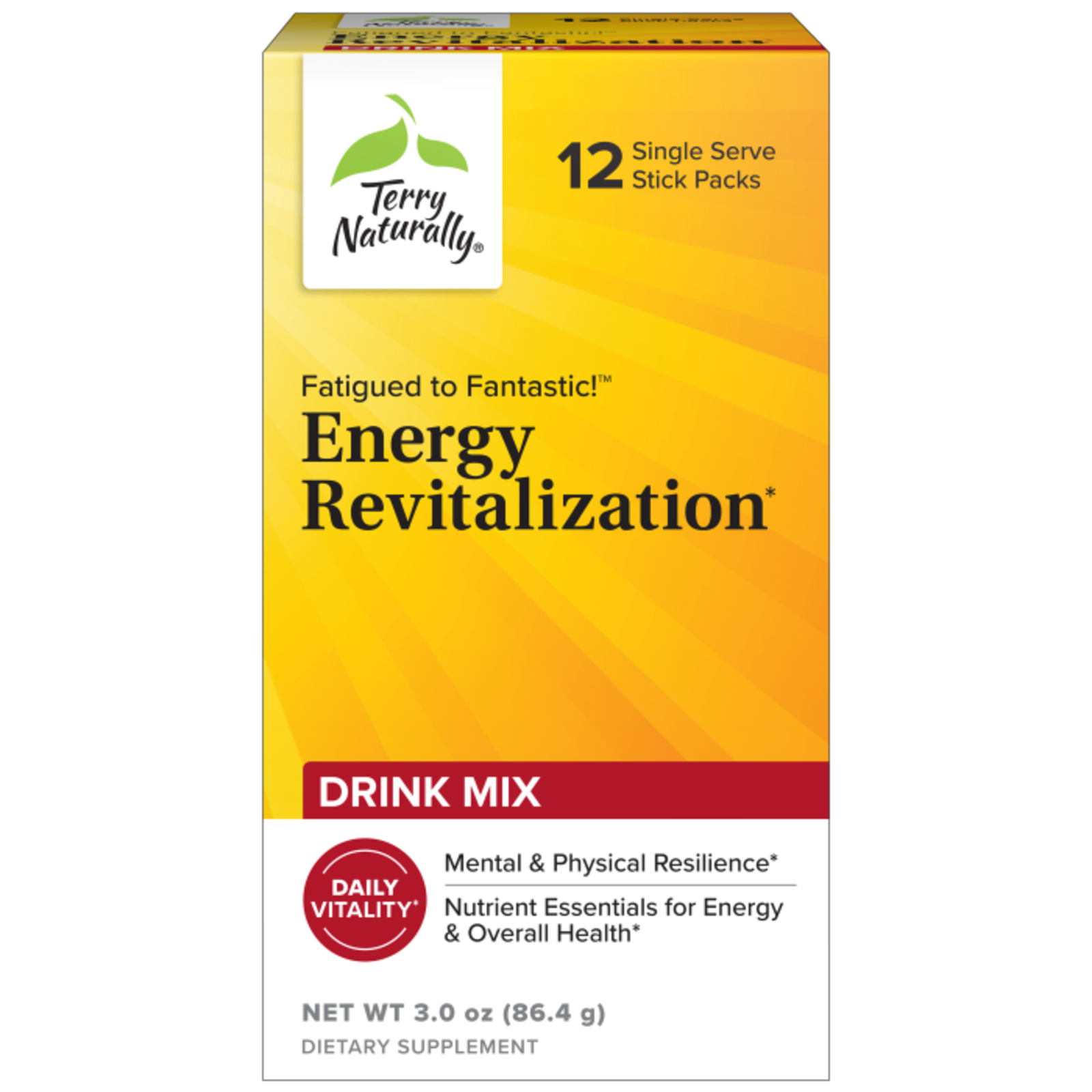 Terry Naturally Energy Revitalization - Stick Packs