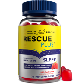 Bach Rescue PLUS Sleep Gummies, Strawberry - 60 ct