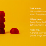 Bach Rescue PLUS Mood & Stress Gummies, Orange - 60ct