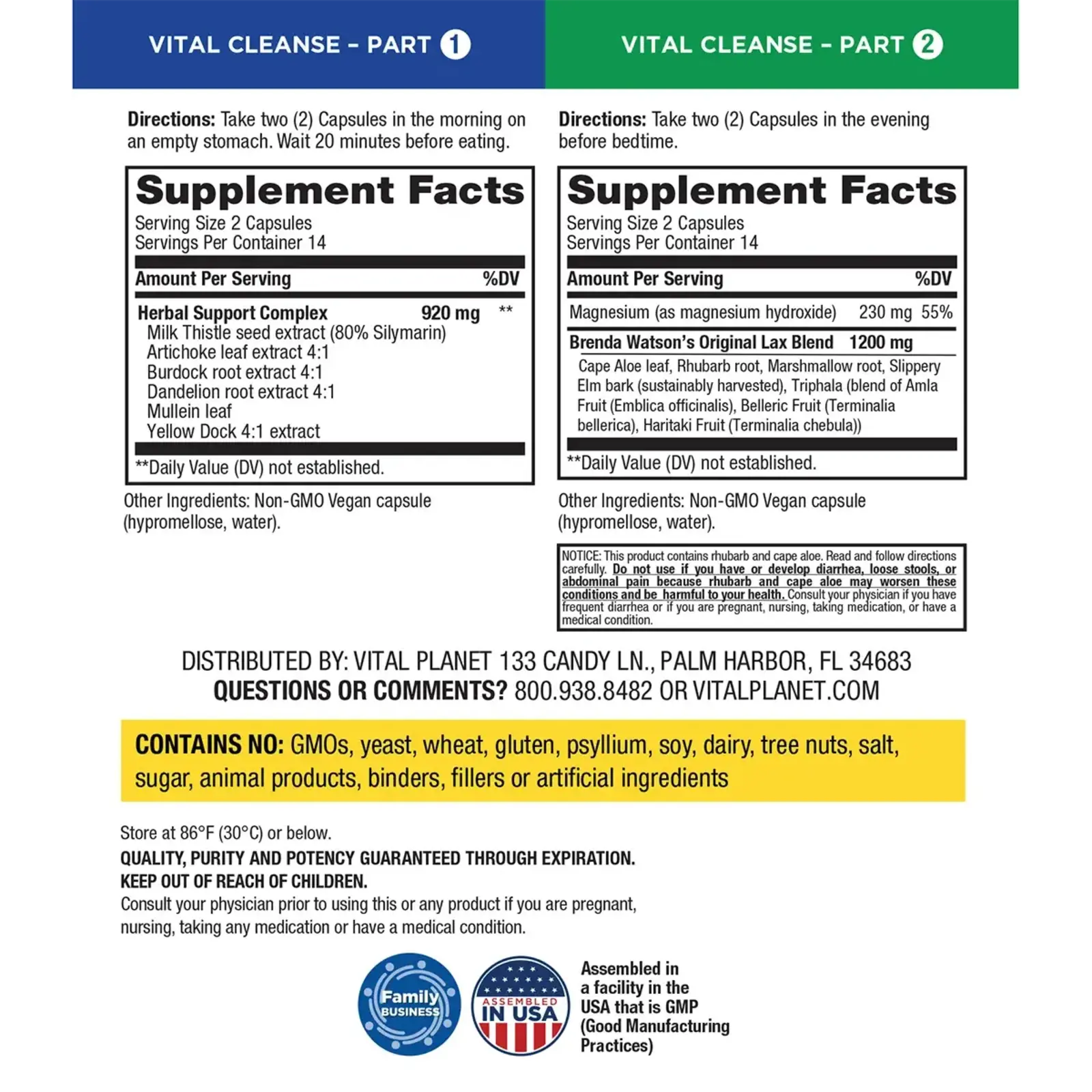 Vital Planet Vital CLEANSE, 14 day