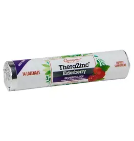Quantum Health Elderberry Raspberry Lozenges - TheraZinc - single
