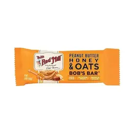 Bob's Red Mill Peanut Butter Honey & Oat Bar - single