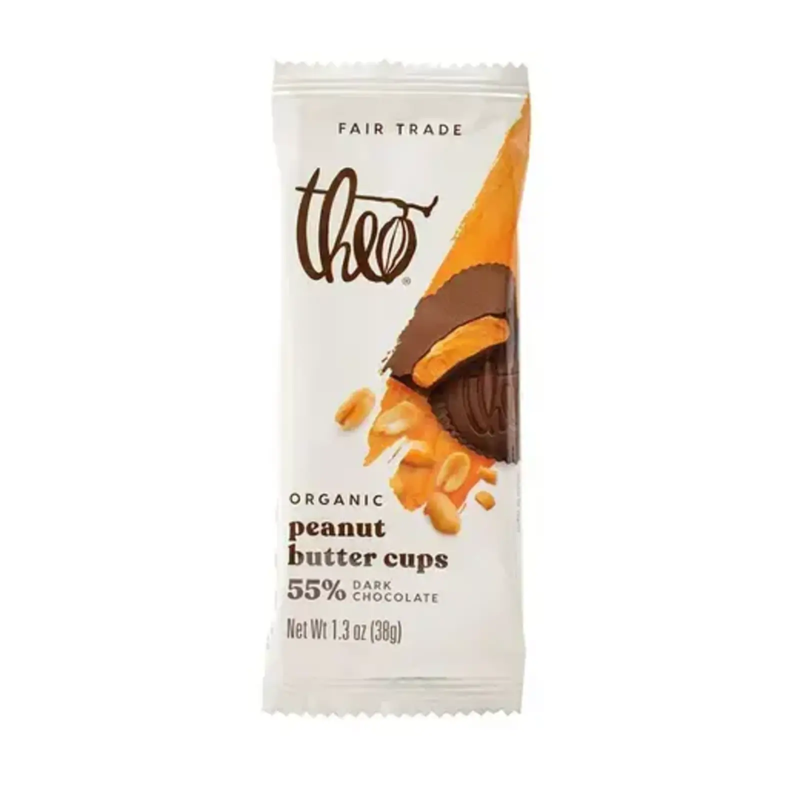 Theo Chocolate Organic Dark Chocolate Peanut Butter Cups