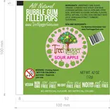 Tree Hugger Bubble Gum Filled Pops