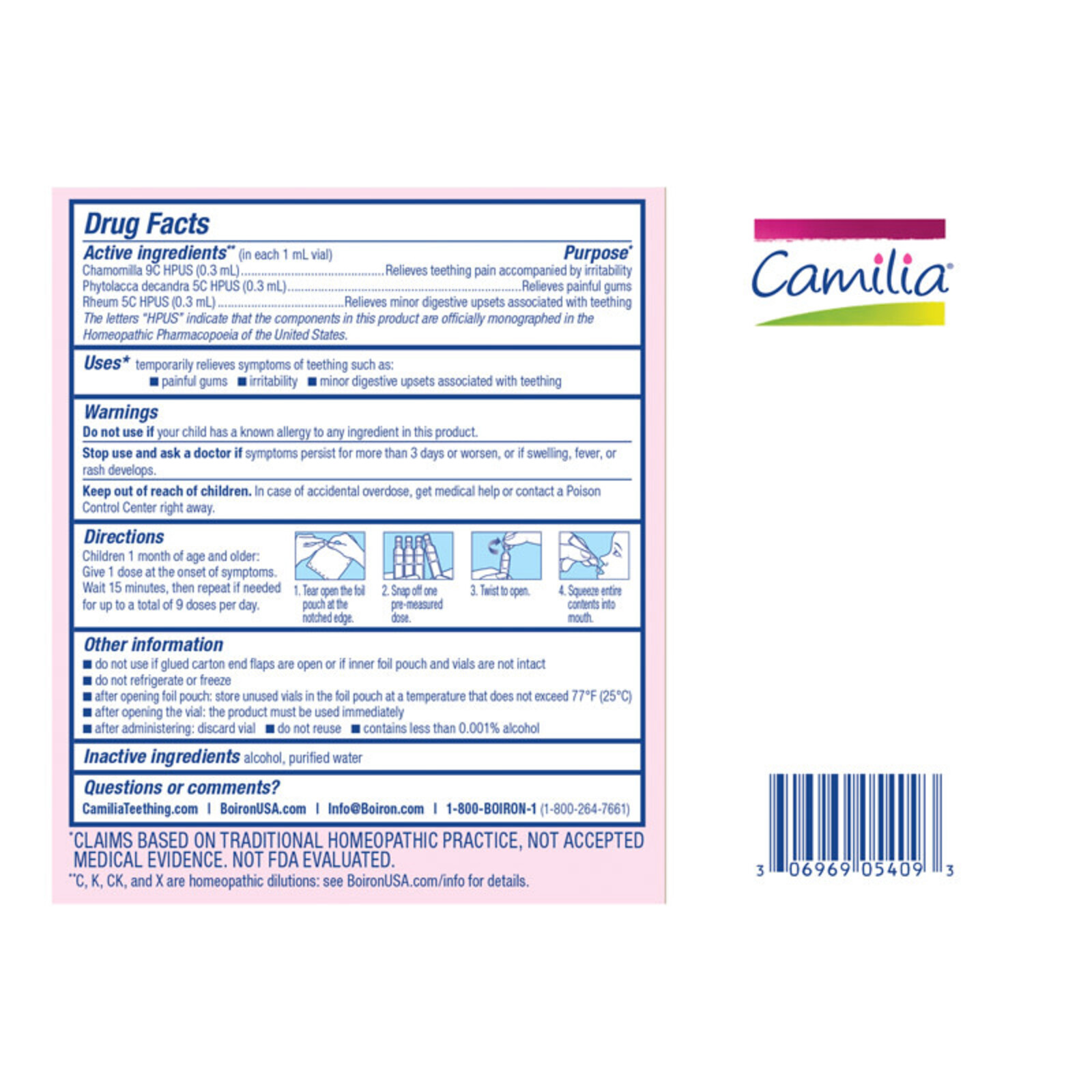 Boiron Camilia Teething Relief