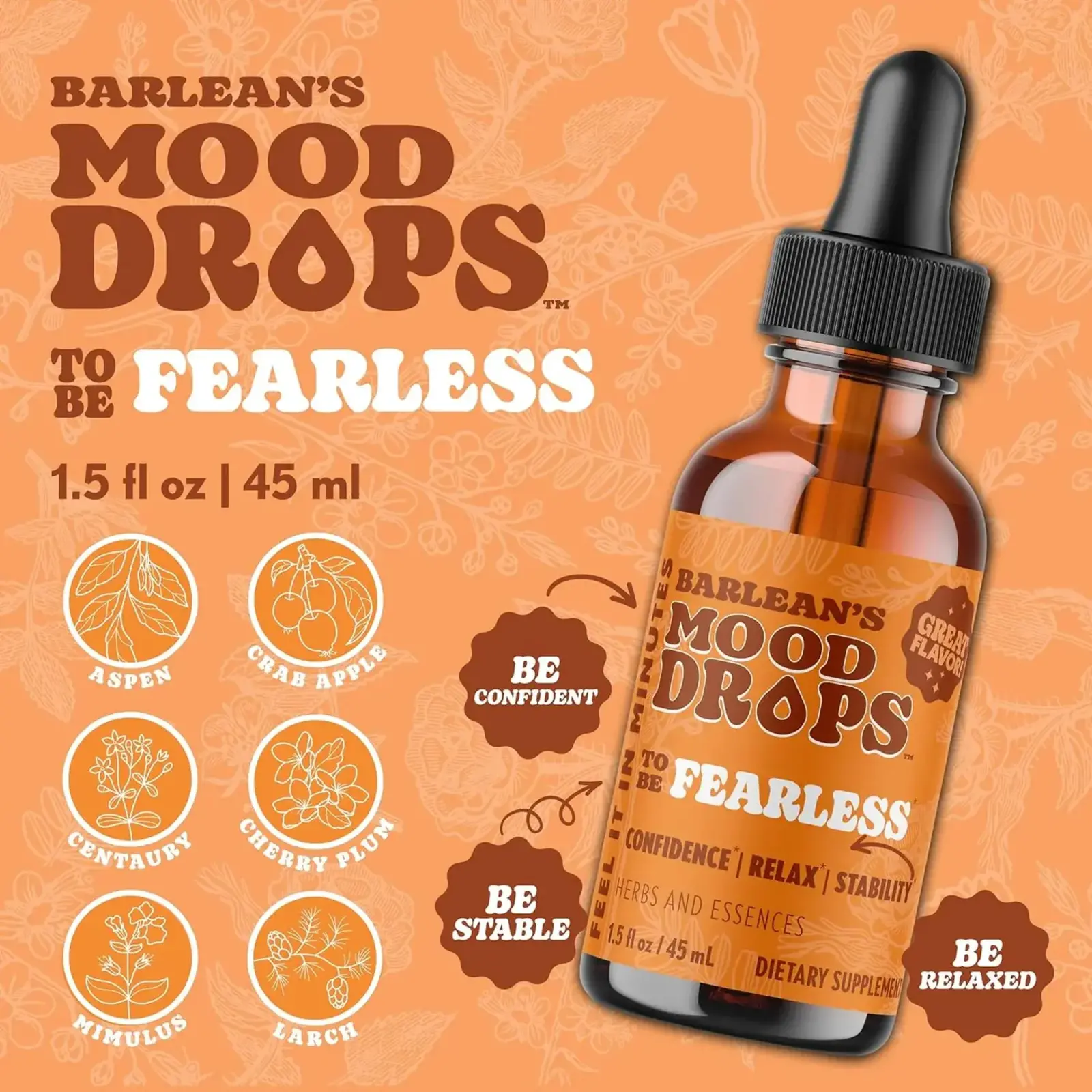 Barleans Mood Drops-Fearless