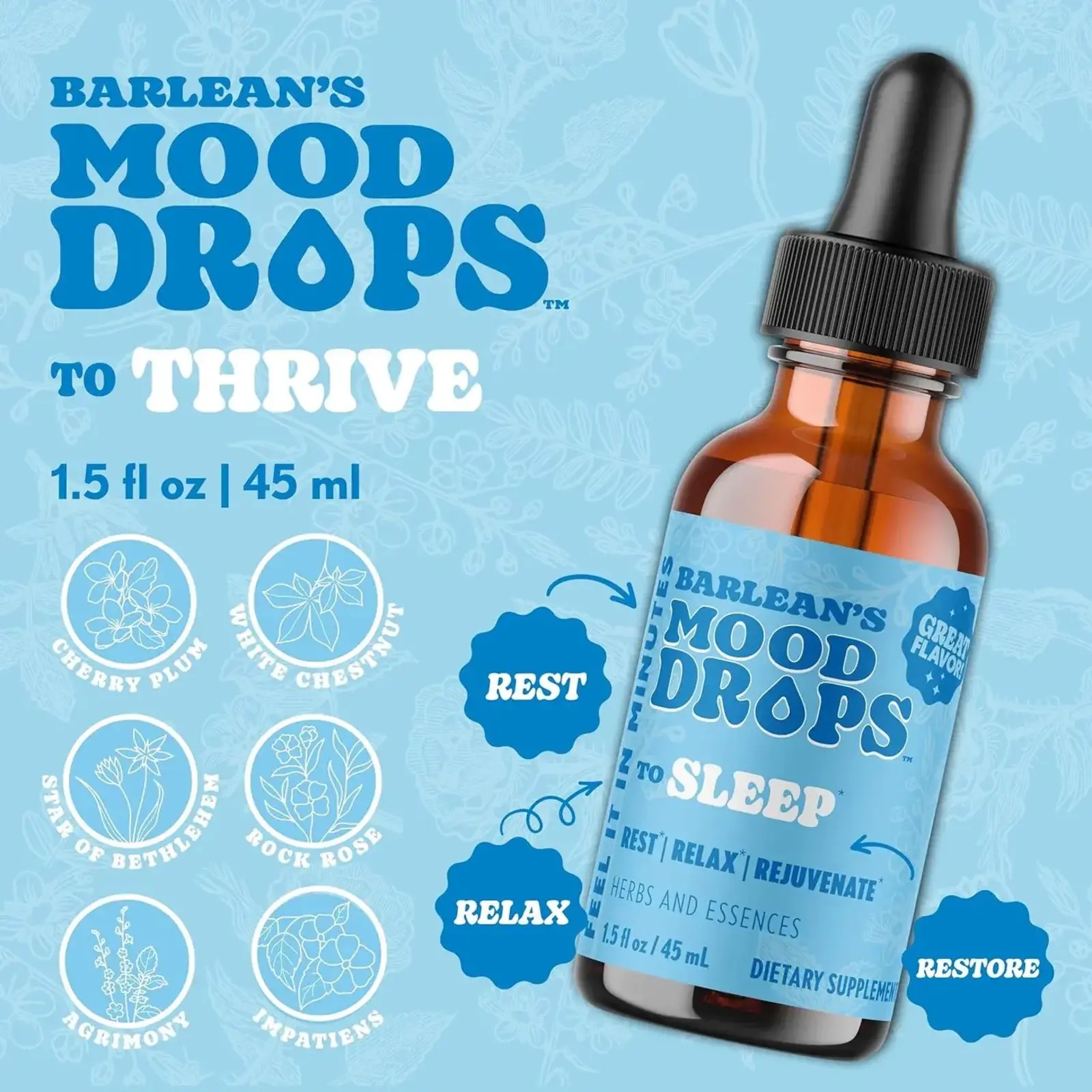 Barleans Mood Drops-Sleep