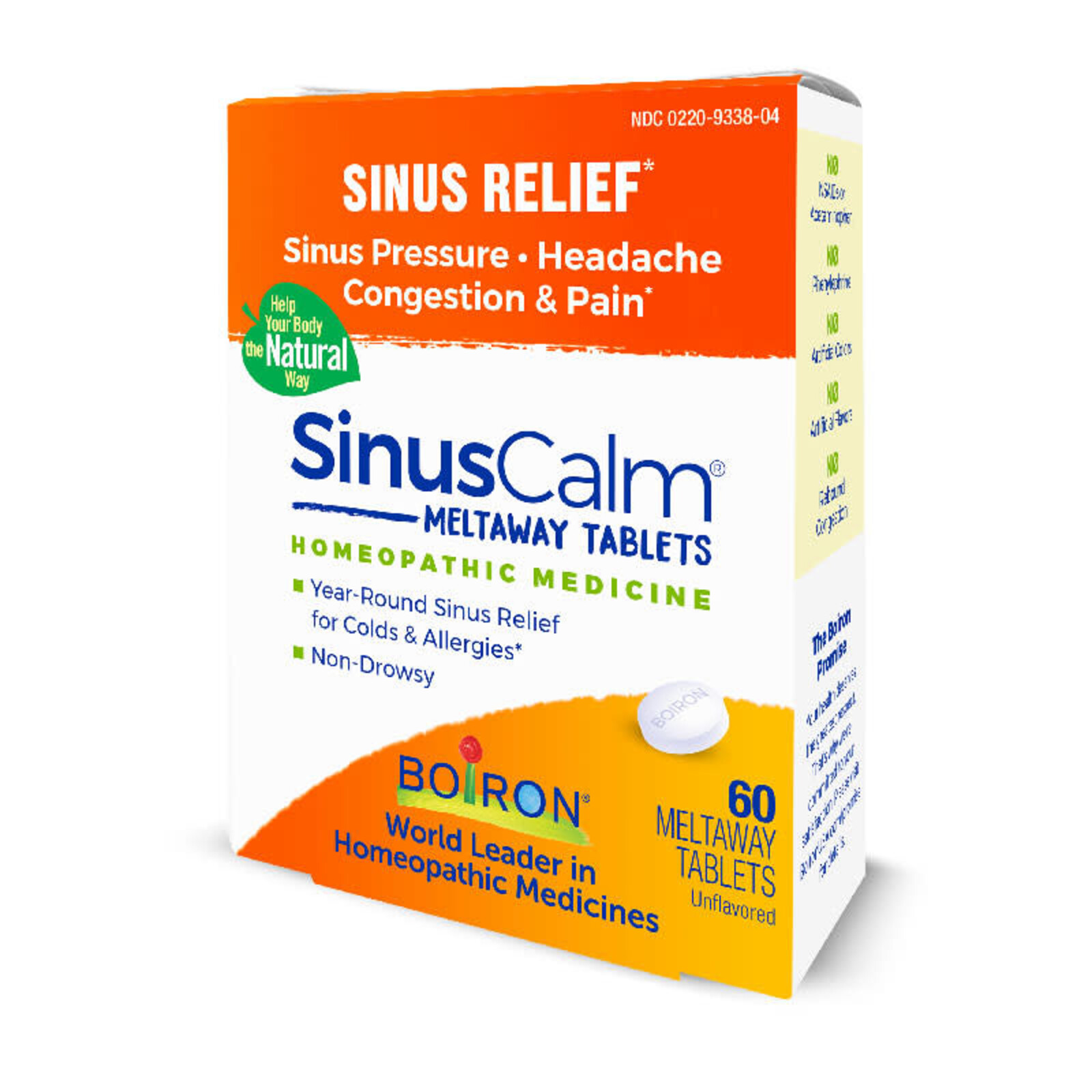 Boiron Sinus Calm - meltaway tablets